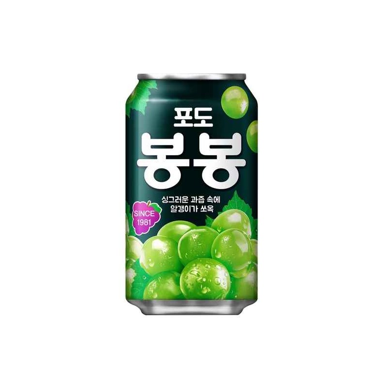 Haitai Grape Bongbong 238ml/해태 포도봉봉 238ml